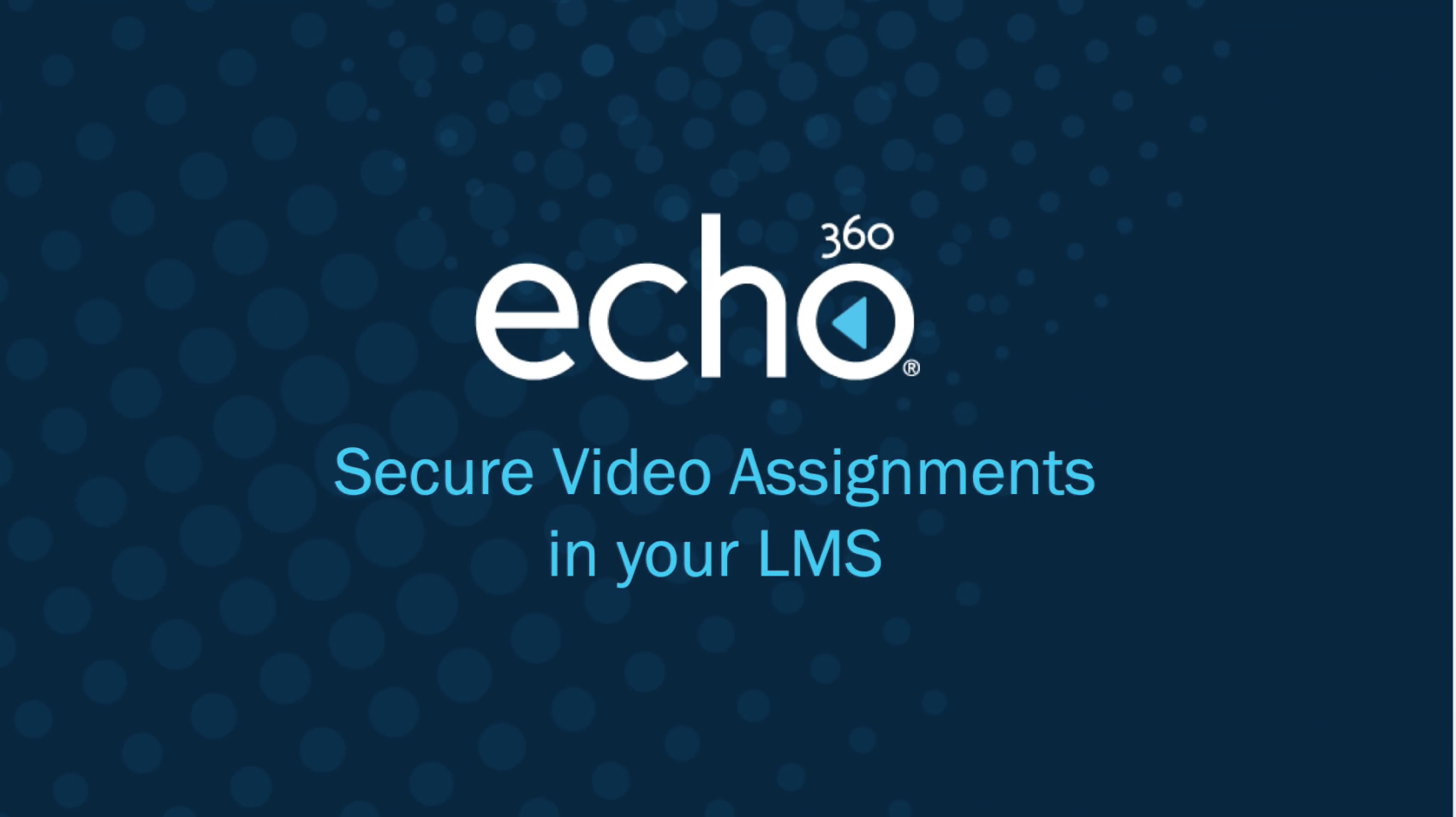 Secure Video Assignments