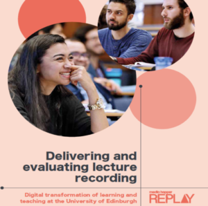 Delivering and evaluating lecture recording