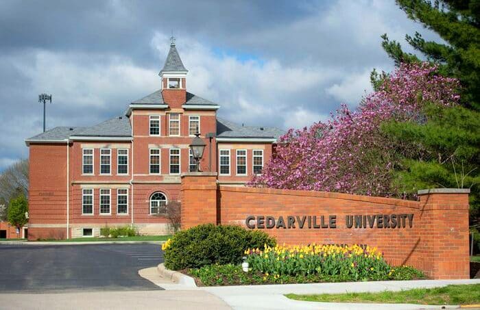 Cedarville University entrance