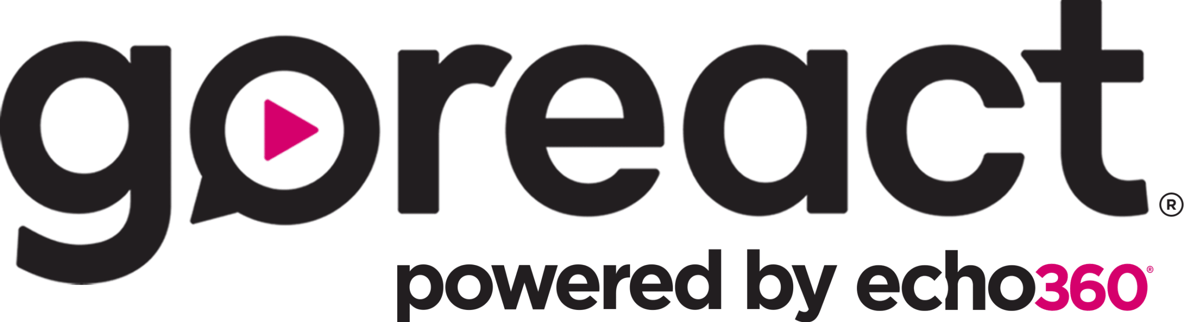 GoReact - Powered by Echo360 LOGO