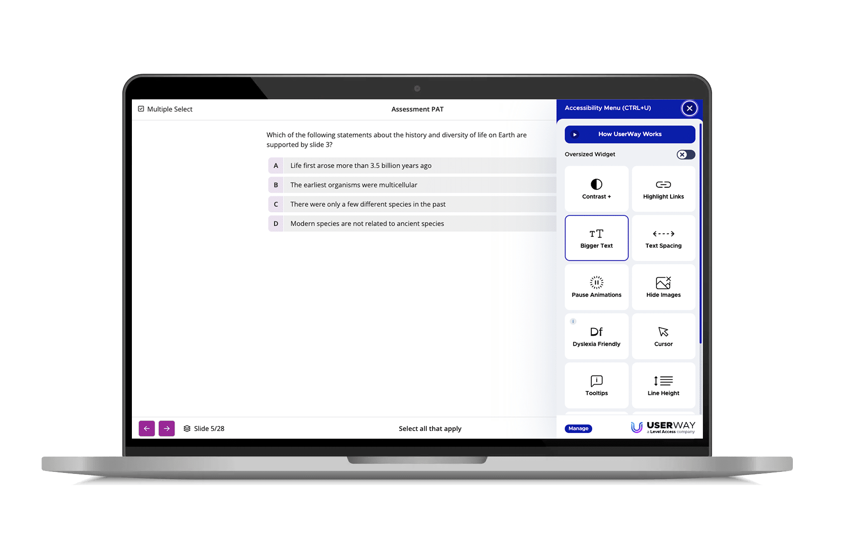 Laptop Screen - EchoEngage Release May 2025