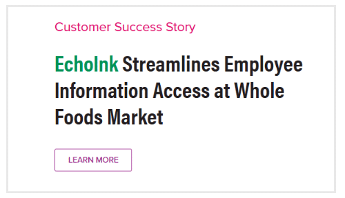echoink customer success story