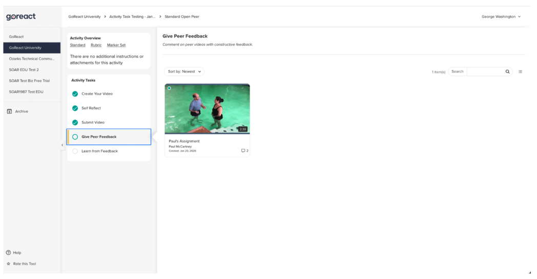 GR Activity Task Blog